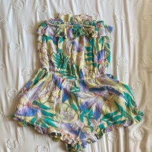 Billabong Pastel Floral Romper